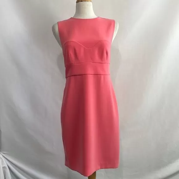 Diane Von Furstenberg NWT Pink Dress with Cutout Back