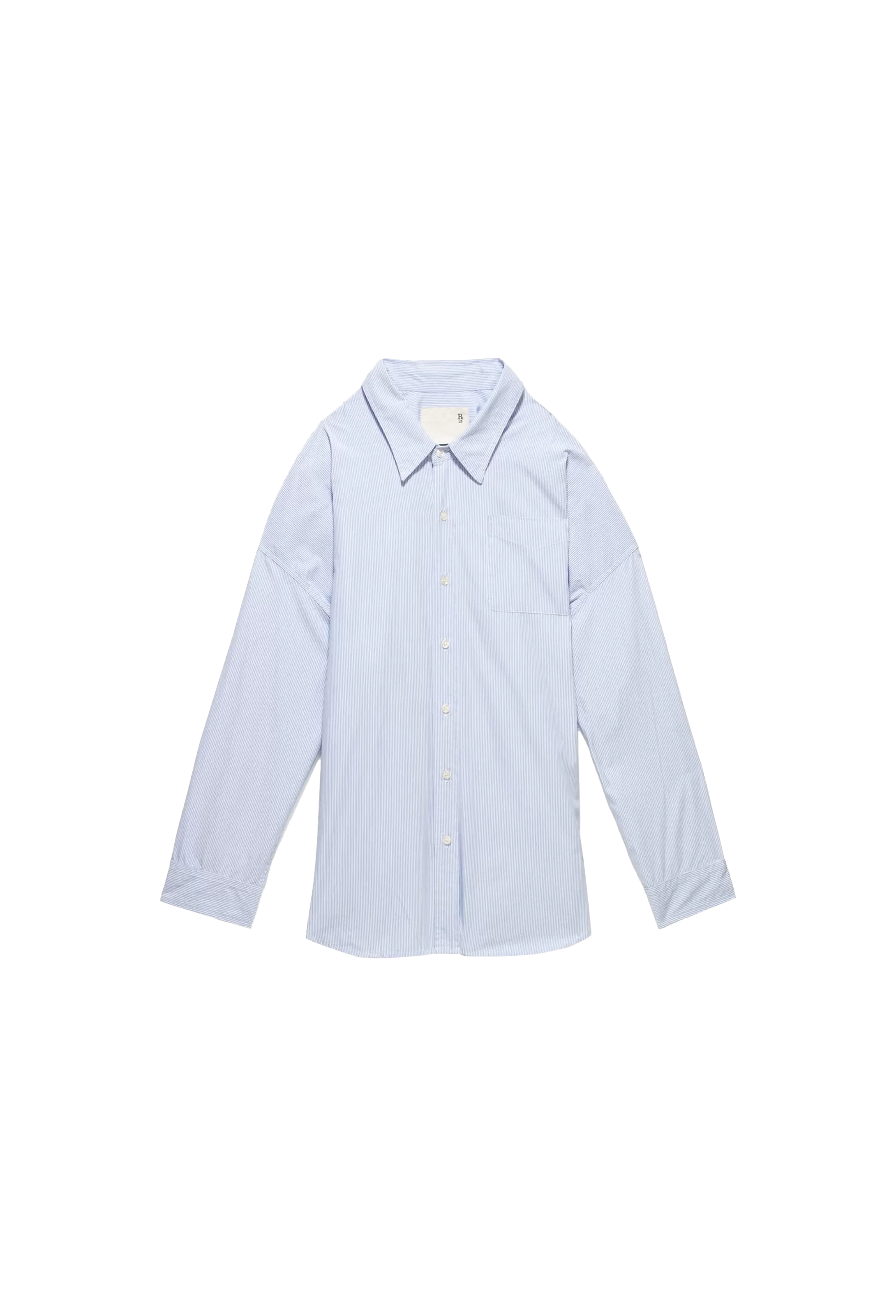 Drop Neck Oxford Shirt