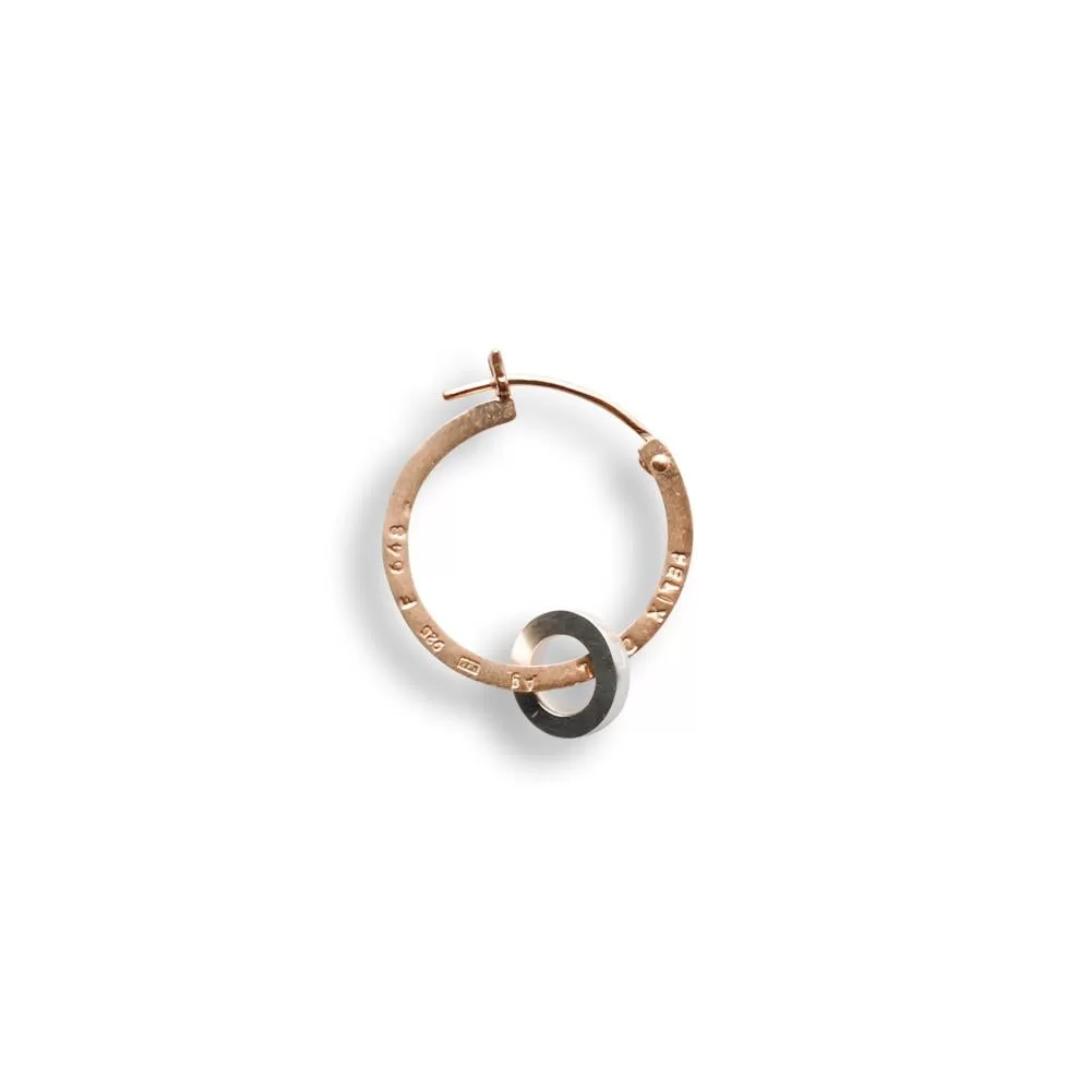 E 146 - Circle Hoop Pendants