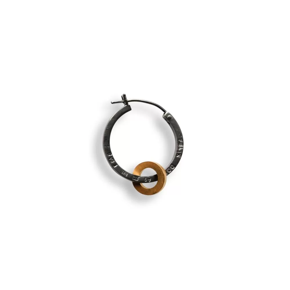 E 146 - Circle Hoop Pendants