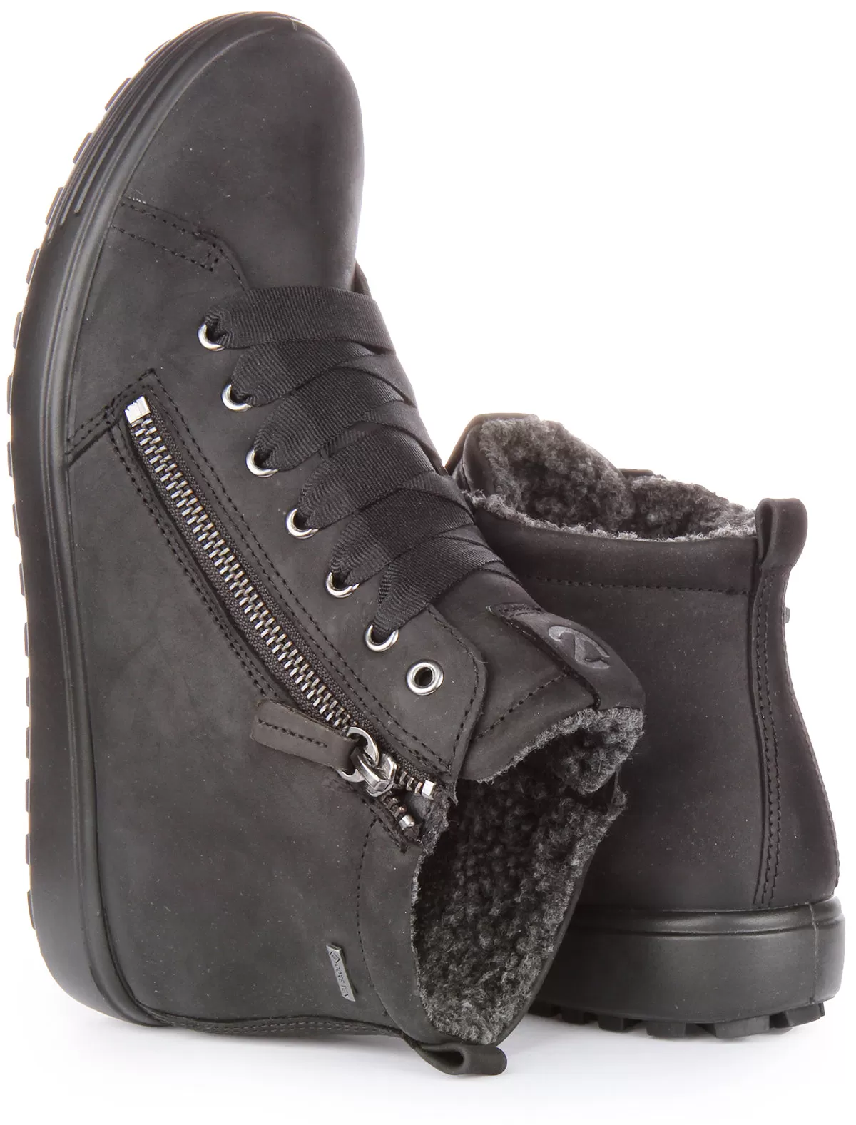 Ecco Soft 7 Tred Waterproof In Black For Women