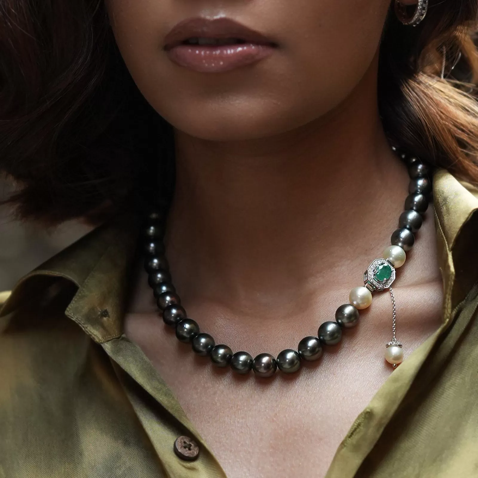 Emily Tahitian Pearl Necklace