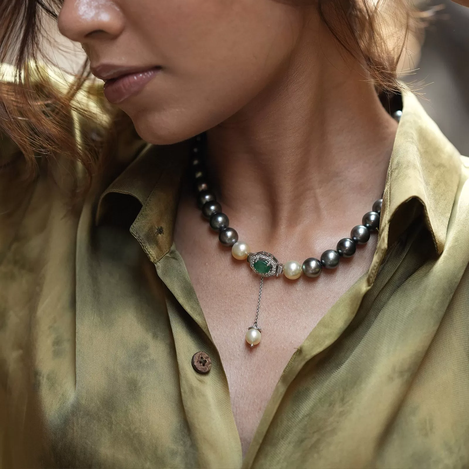 Emily Tahitian Pearl Necklace