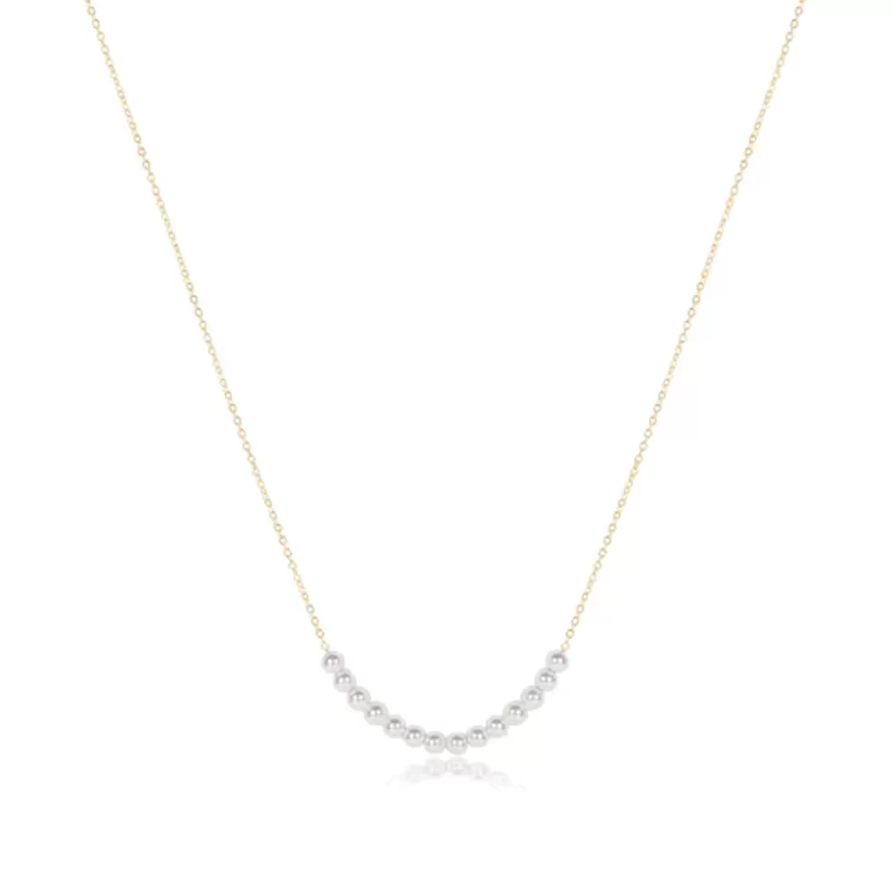 ENewton 16 Bliss 4mm Pearl Gold Necklace