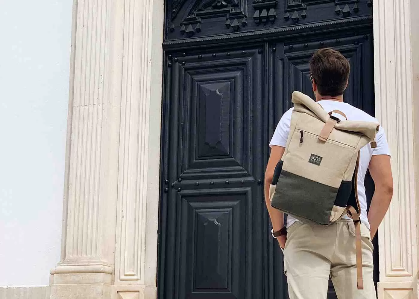 Everyday Backpack in Navy Blue