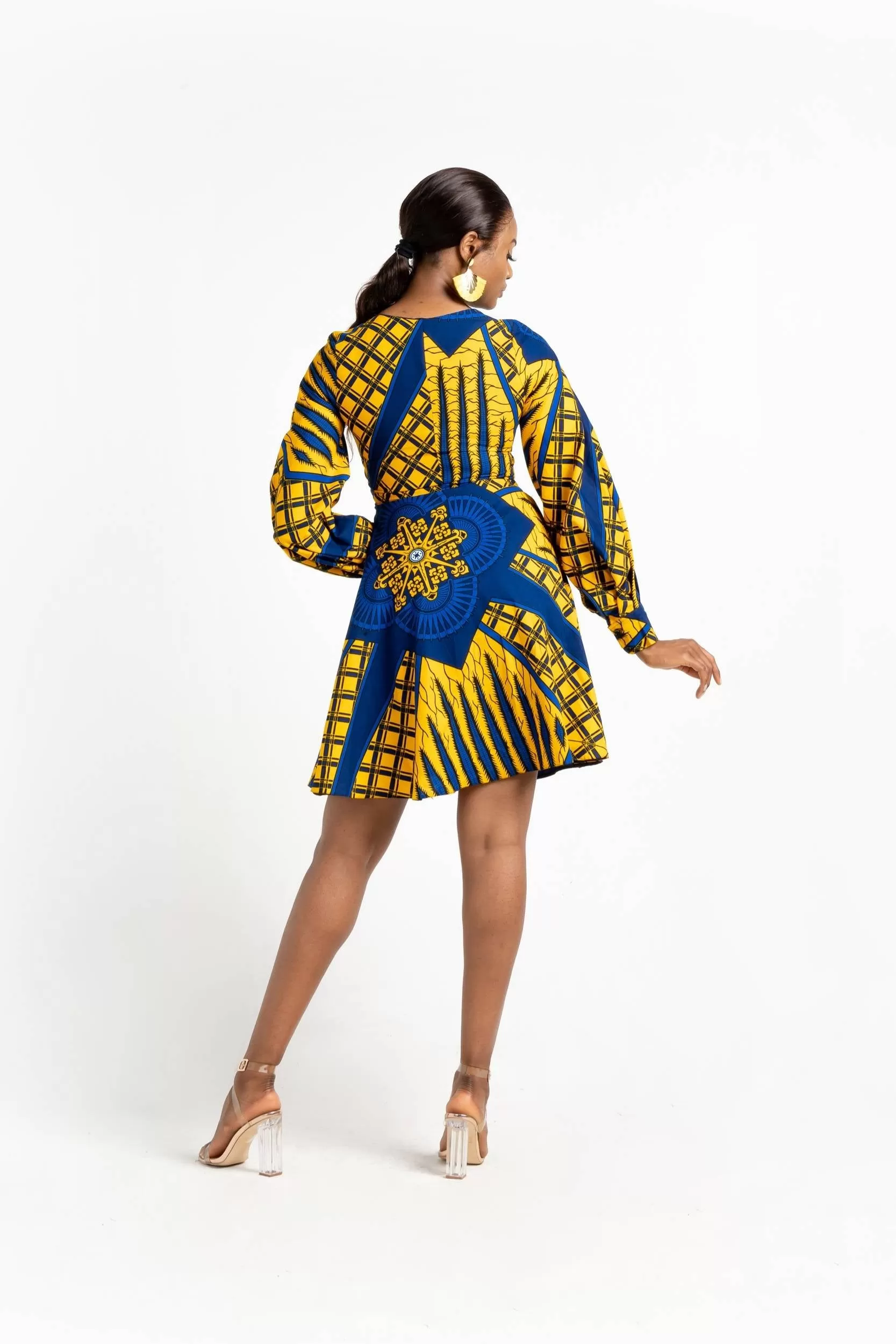 Ezabel African Print Women's Dress