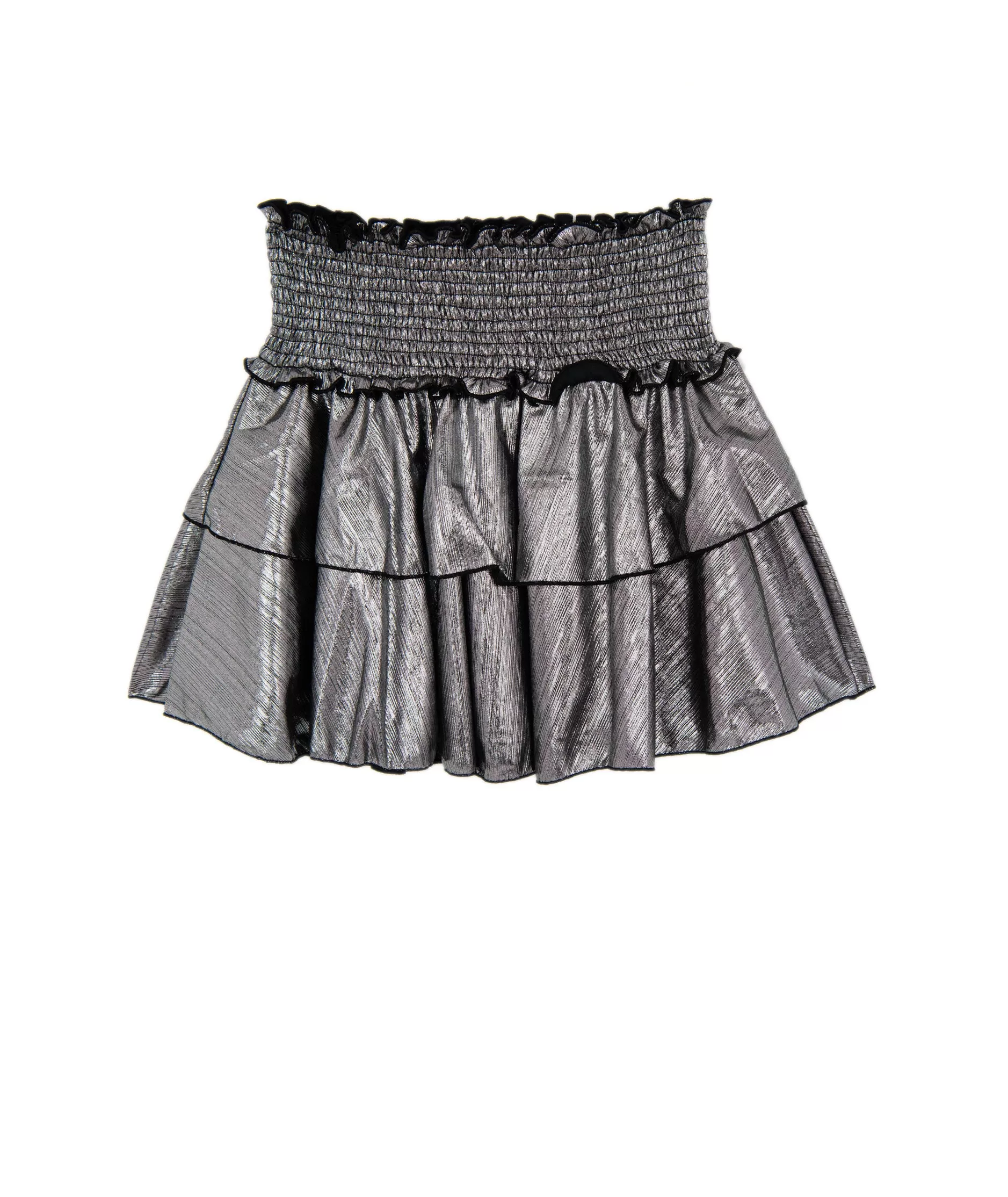 FBZ Girls Metallic Smock Skirt