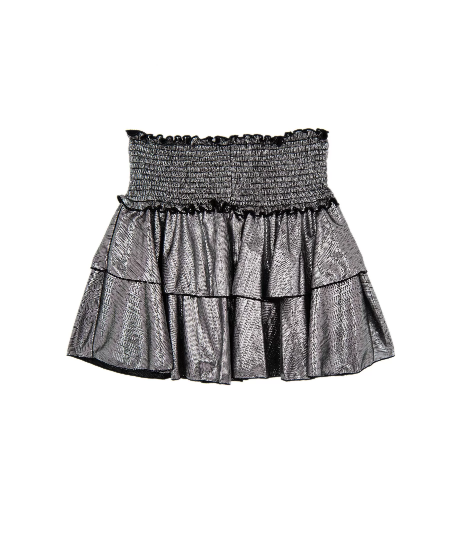 FBZ Girls Metallic Smock Skirt