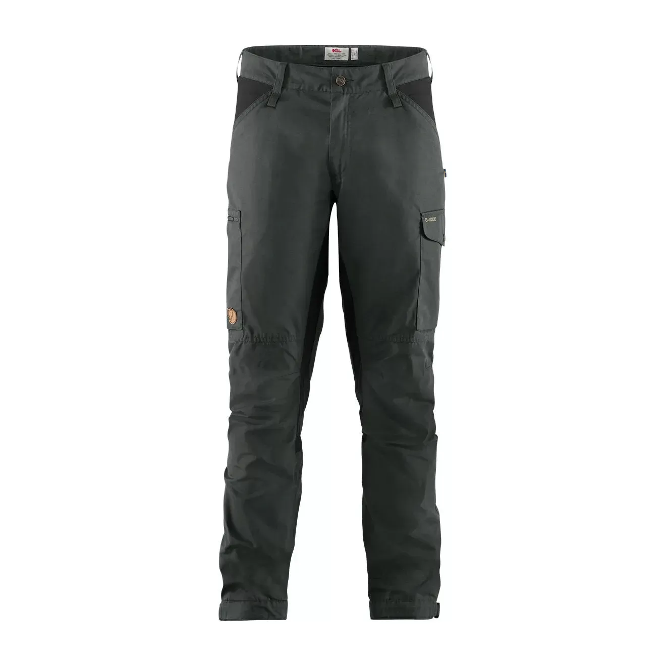 Fjallraven Kaipak Trousers Long Dark Grey-Black