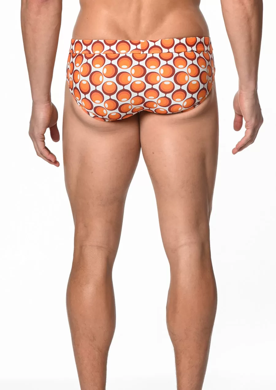 Freestyle Swim Brief w/ Removable Cup (Butterscotch Beads)