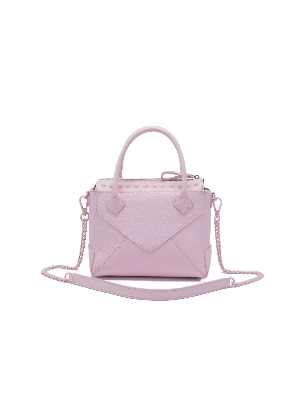 Frivolous M.Small Sweet Hand Bag Tumbled Leather - Pink