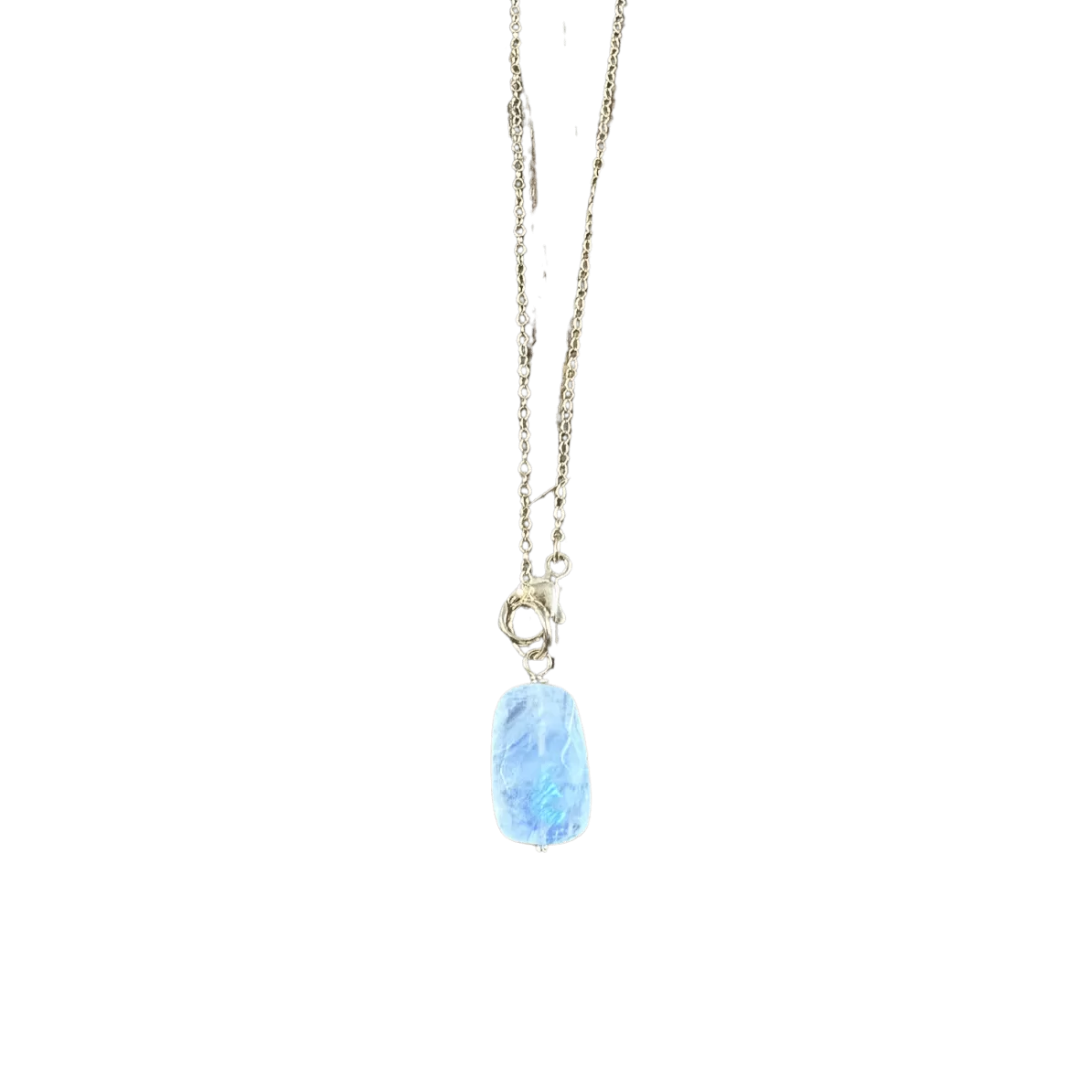 Front Closure 14KGF Gemstone Necklace