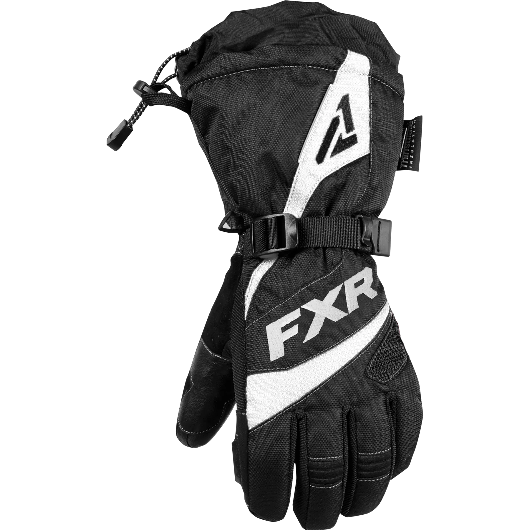 FXR Fusion Womens Glove Black/White