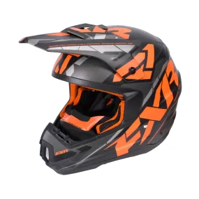 FXR Torque Core Helmet Blk/FloOrg