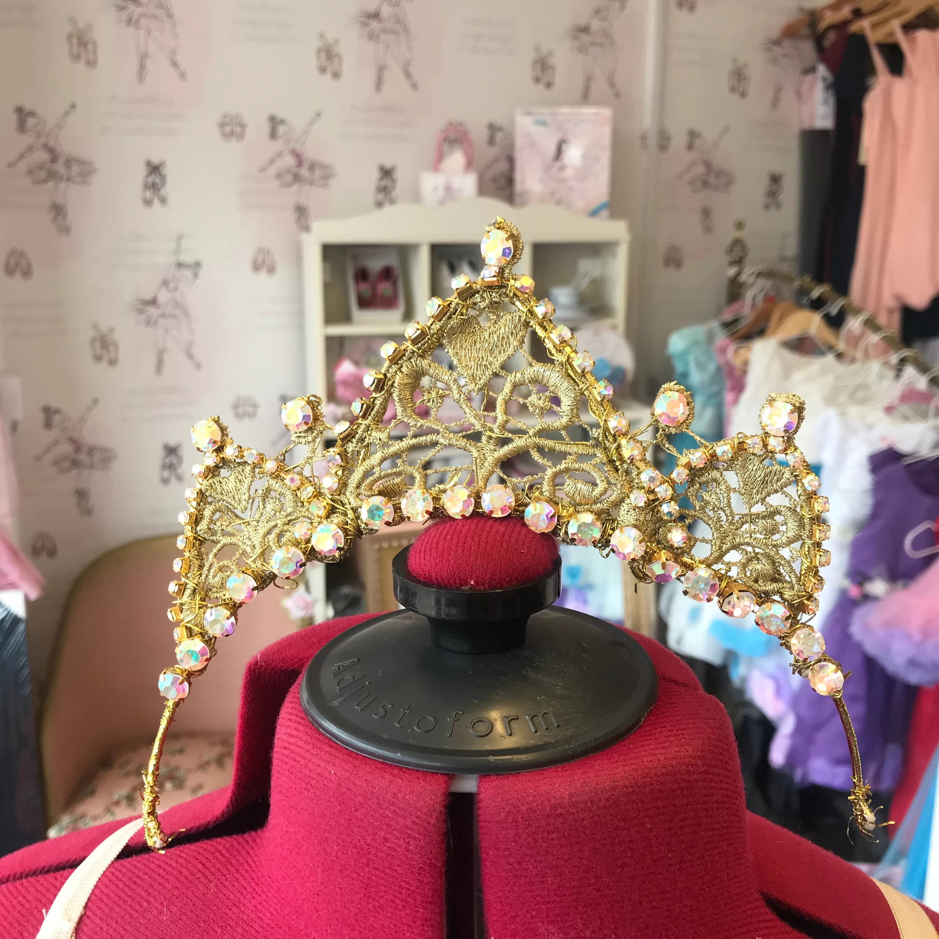 Gamzatti Gold Head Piece Tiara - Hire Only