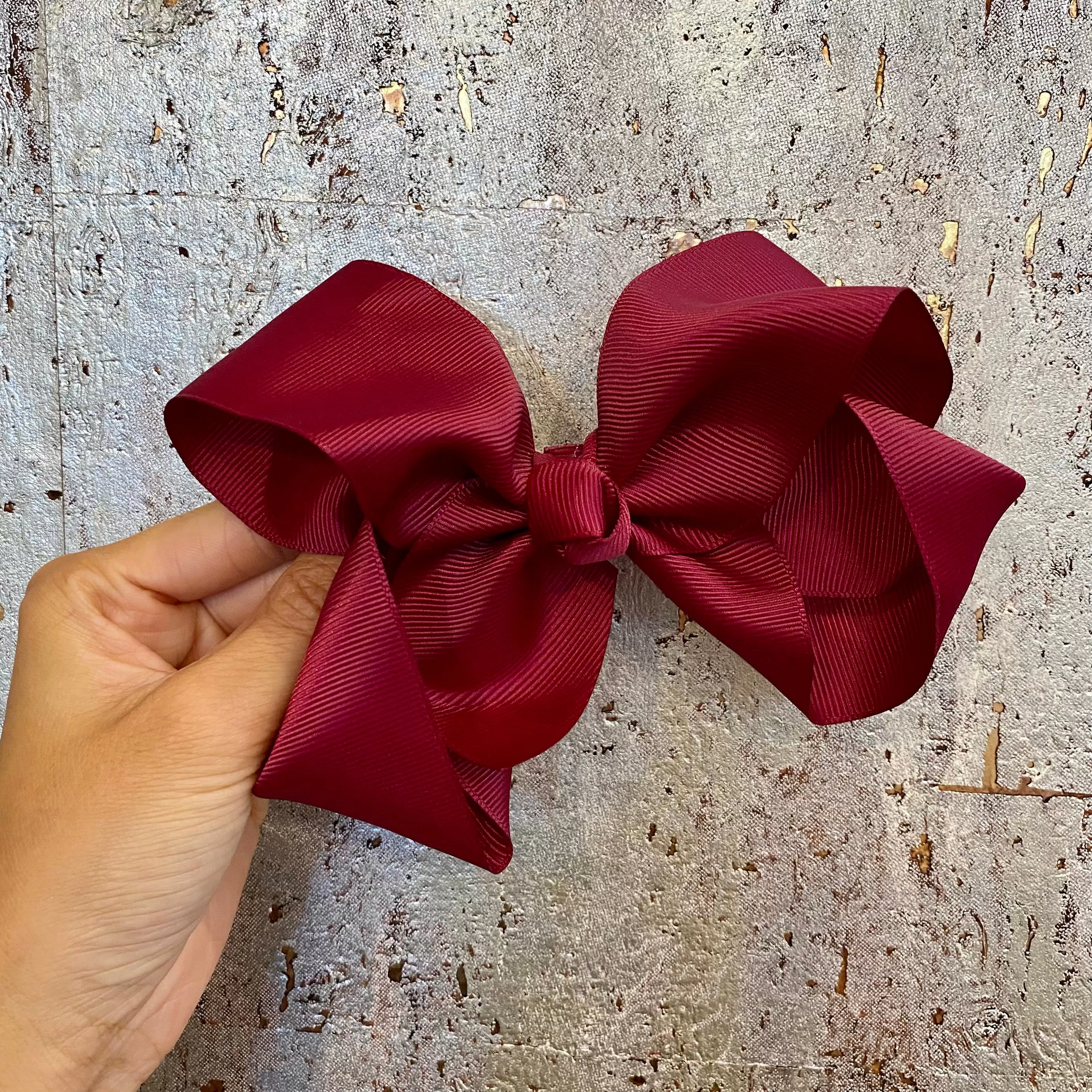 Girls Grosgrain Bows Hair Clip