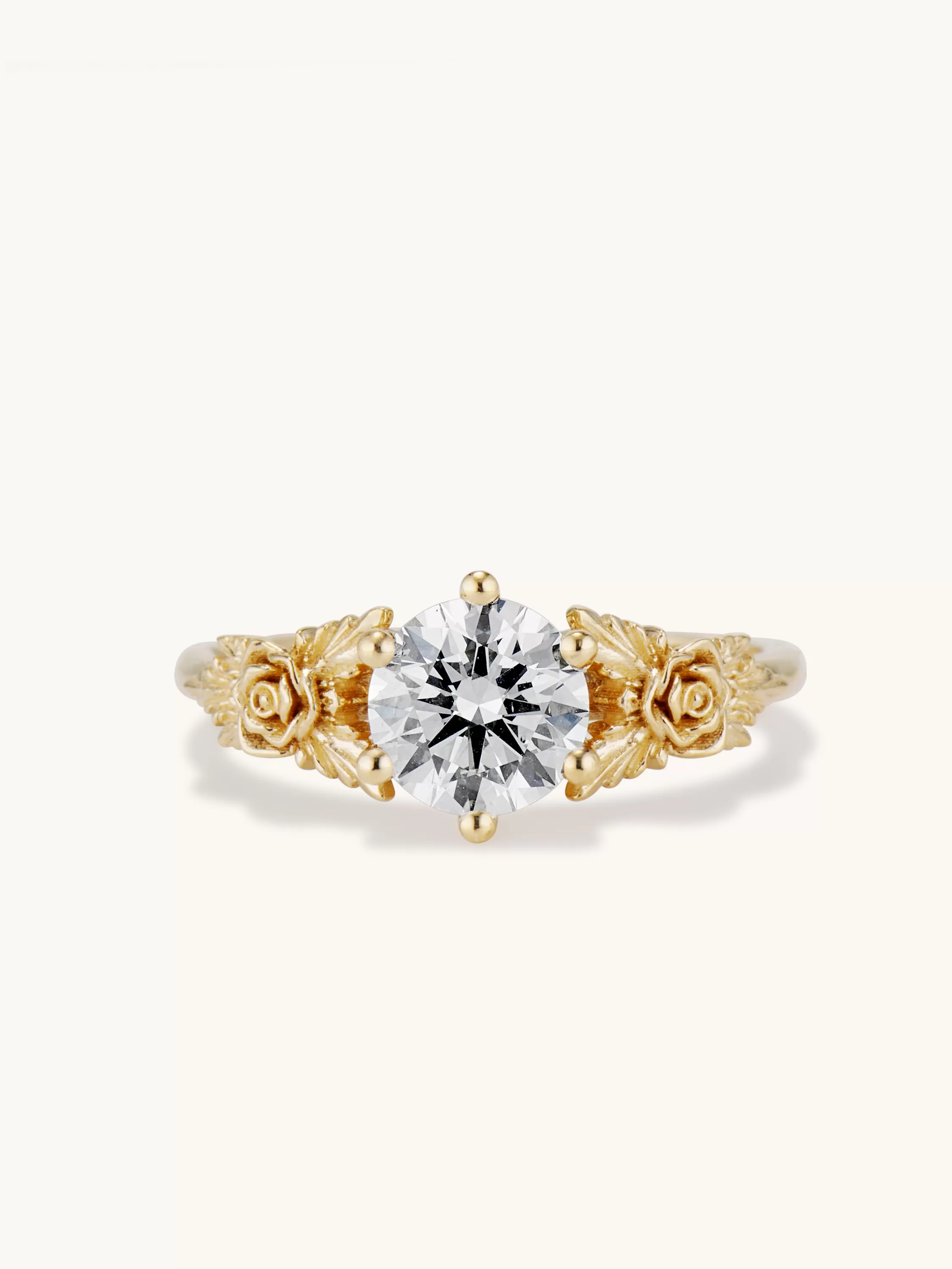 Gold Rose Ring, 1 ct.