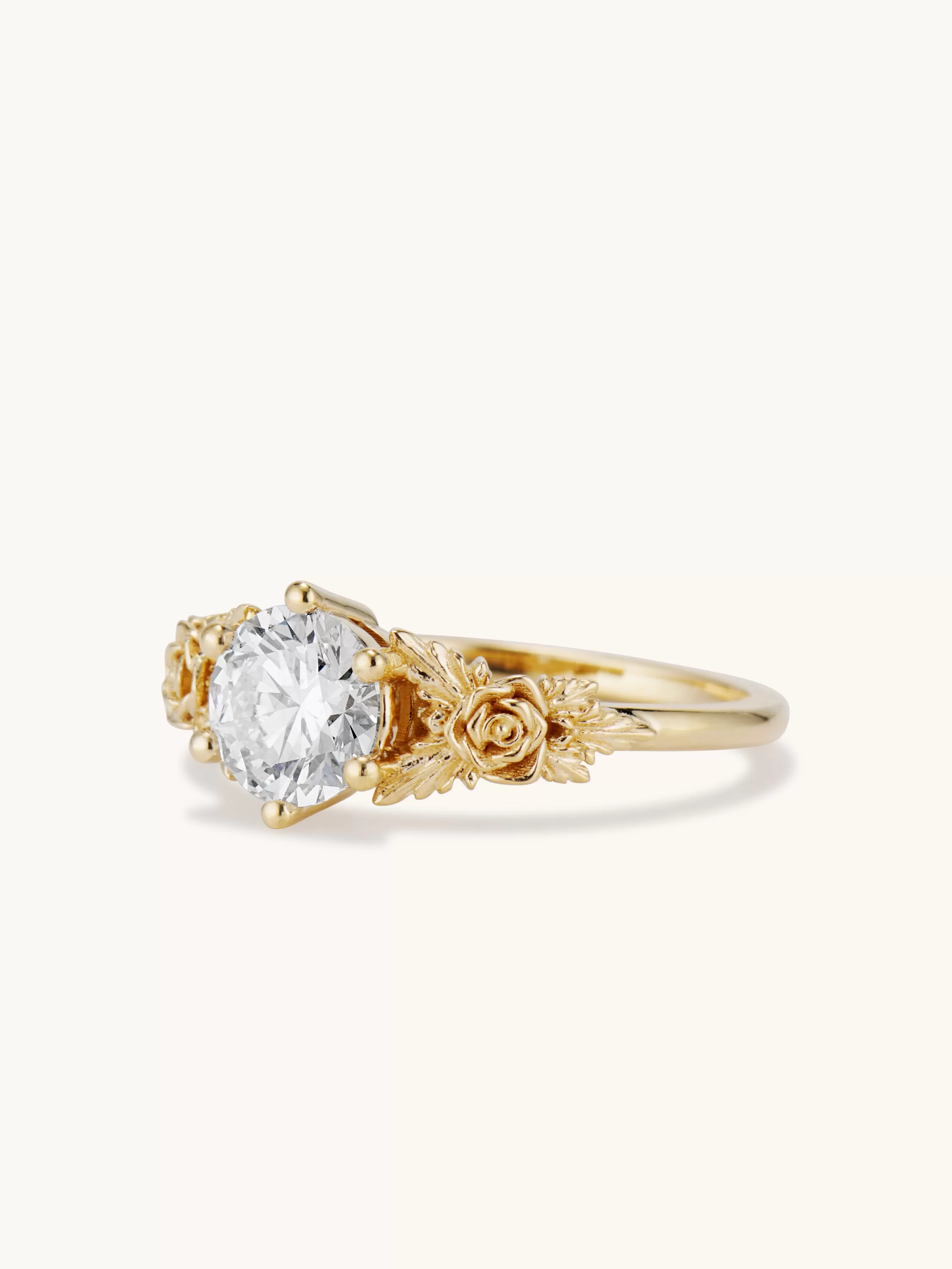 Gold Rose Ring, 1 ct.