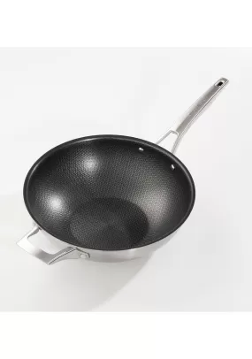 Hairy Bikers Hex Guard 30cm Wok Pan