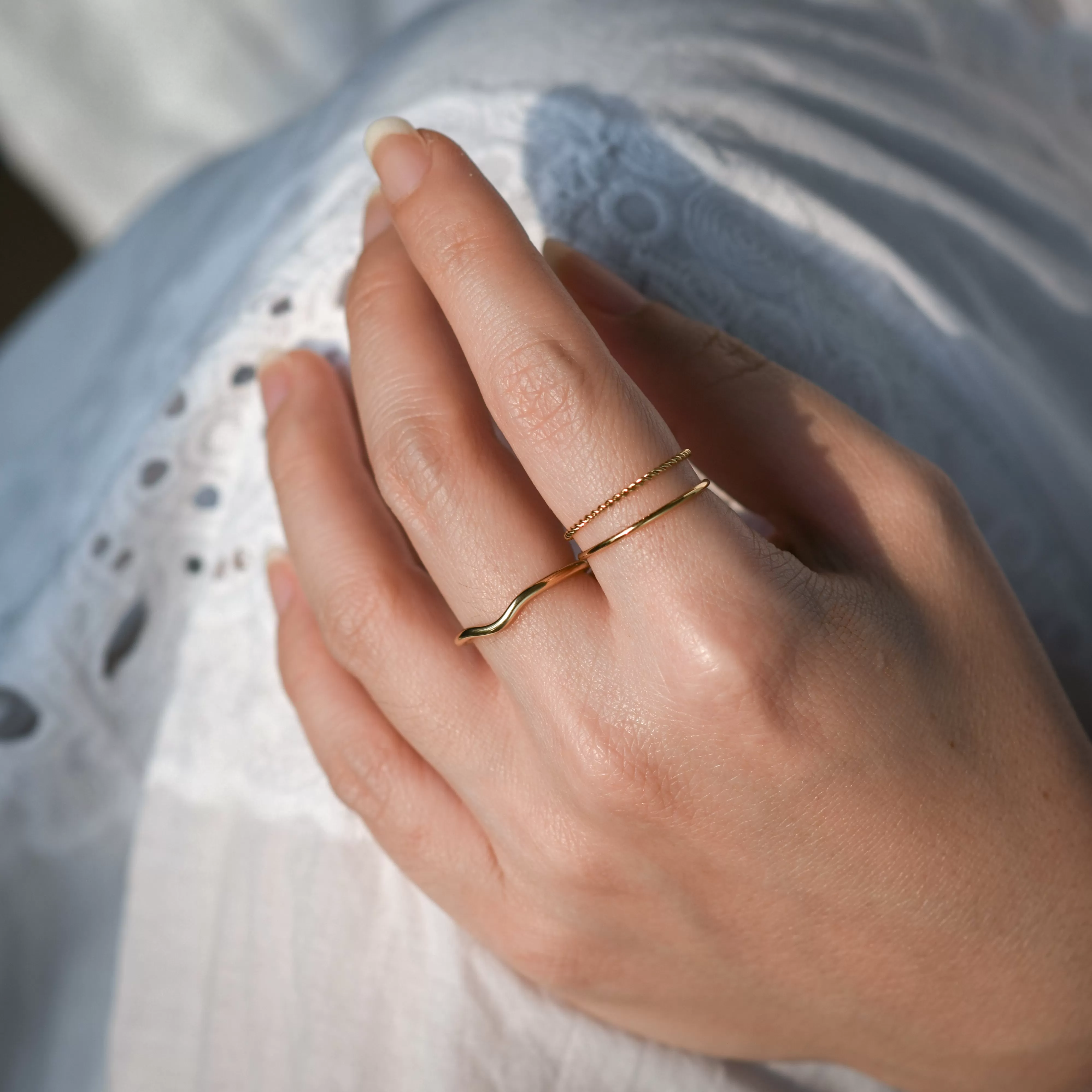 Jackie Curved Ring