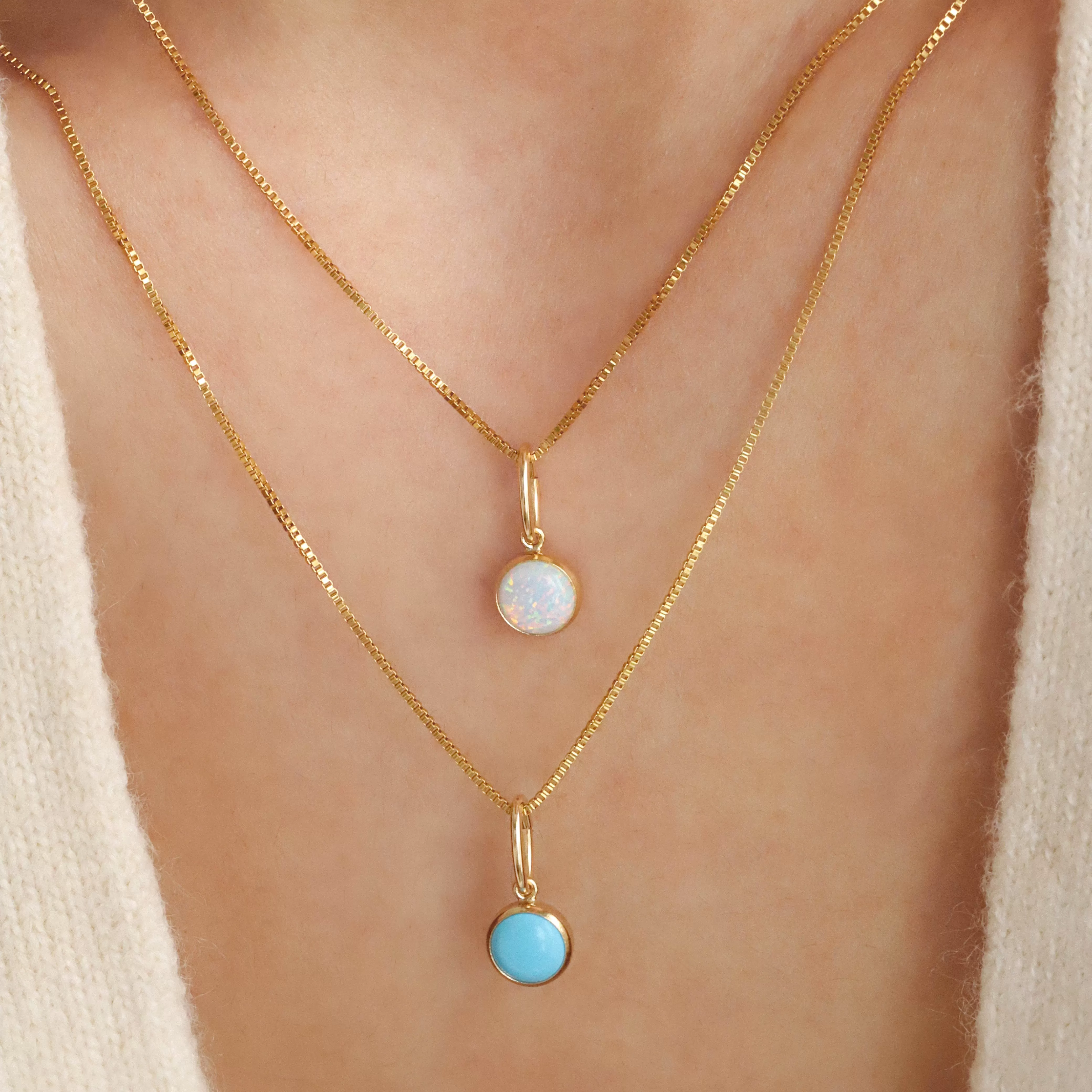 Jasmine Necklace - Turquoise