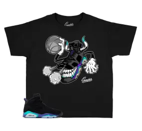 Kids Aqua 6 Shirt - Fly kicks - Black