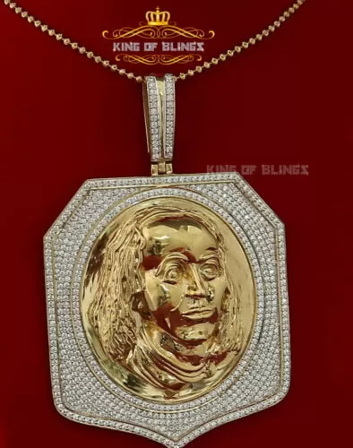 King Of Bling's Create Custom Design in 925 Silver Change the Centre image as you like with Cubic Zircon