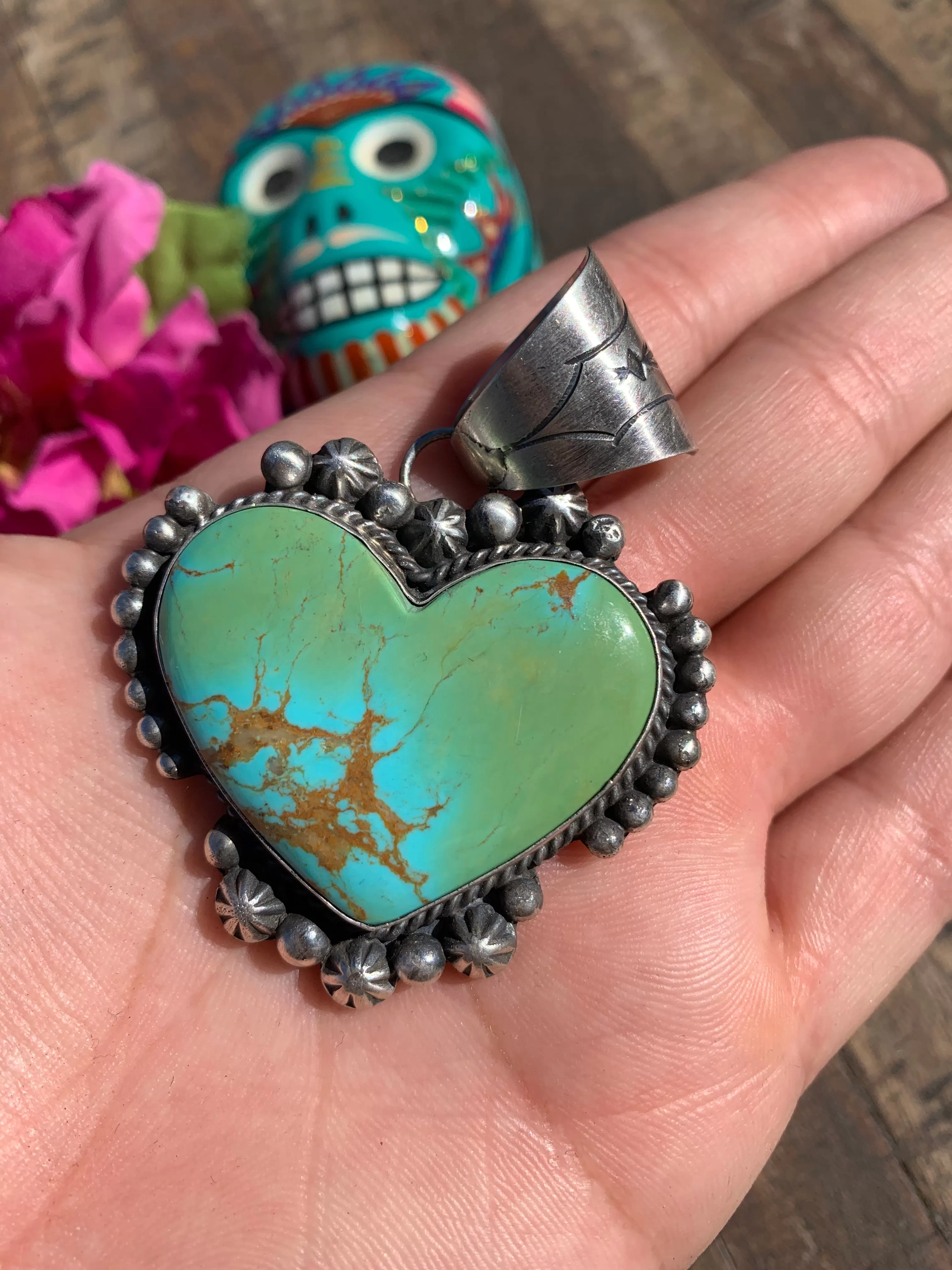 Kingman Heart Pendant #4