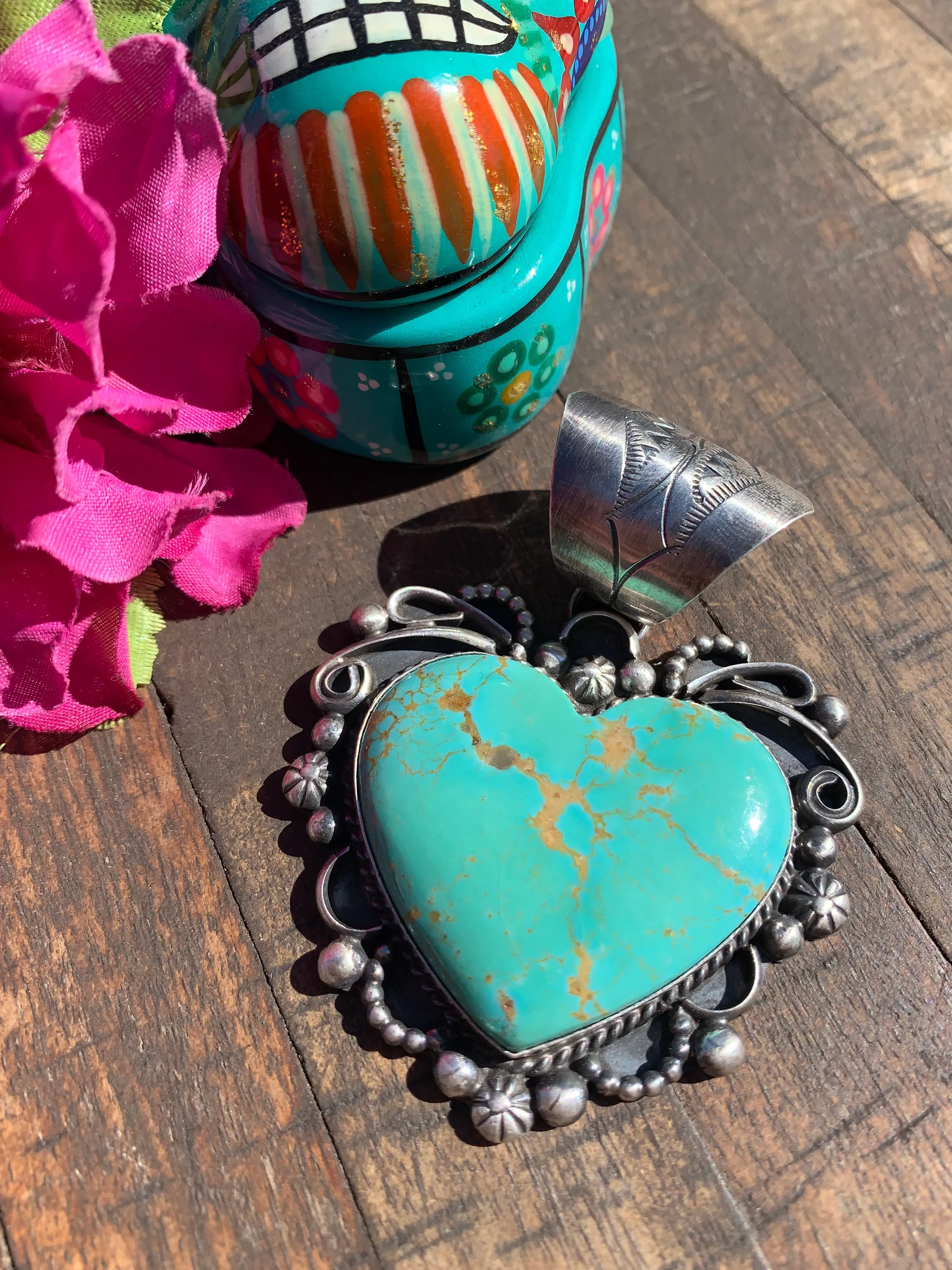 Kingman Heart Pendant #5