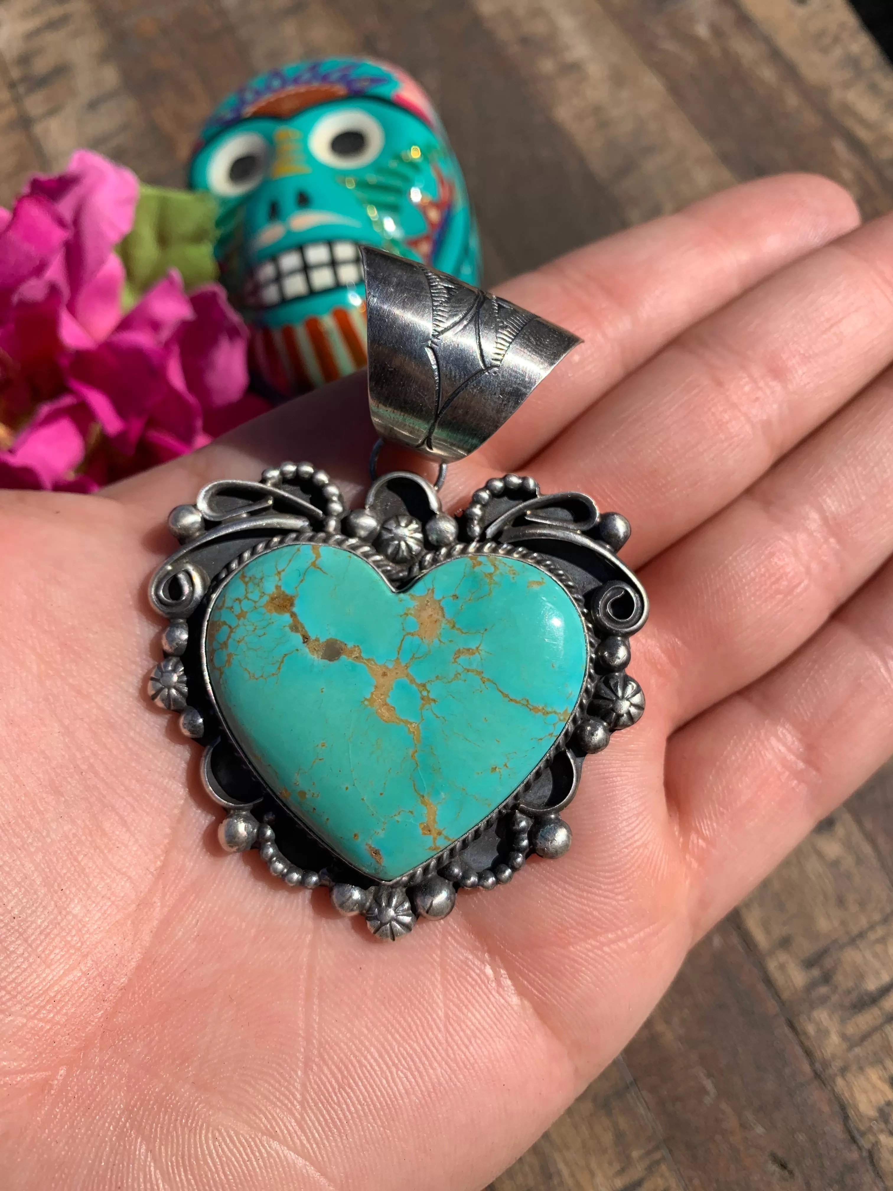 Kingman Heart Pendant #5