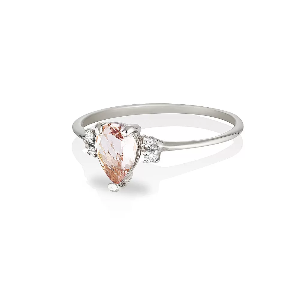 Lilah | morganite & diamonds