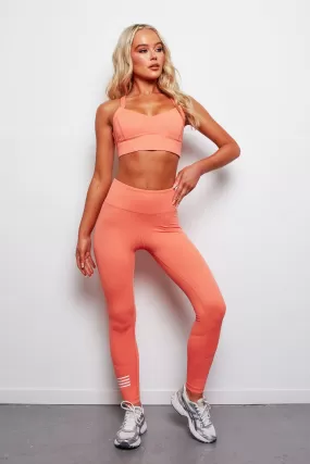 LILYBOD Chelsea Leggings - Bright Coral