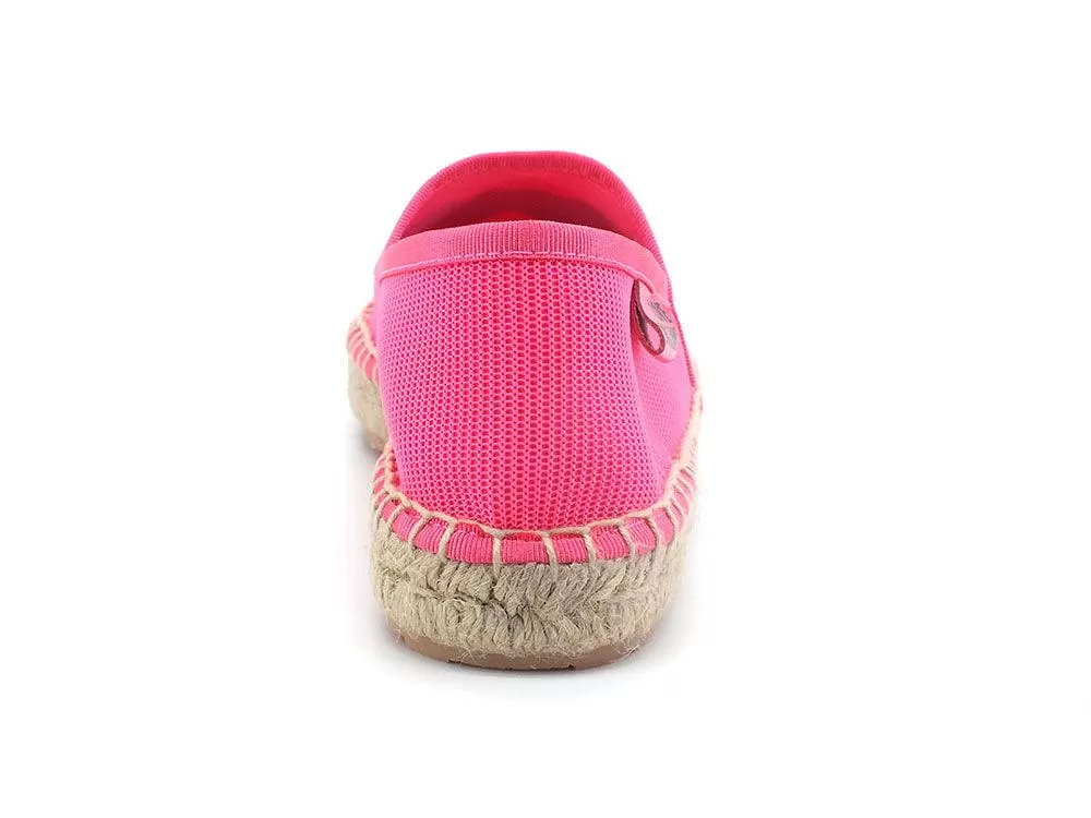 LOVE MOSCHINO Espadrillas Strass Corda Fuxia Rosa JA10192G0EJI0604