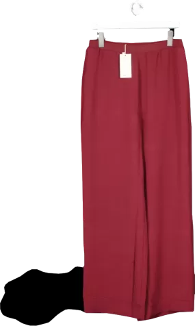 MANGO Red Pocket Jogger Trousers BNWT UK M