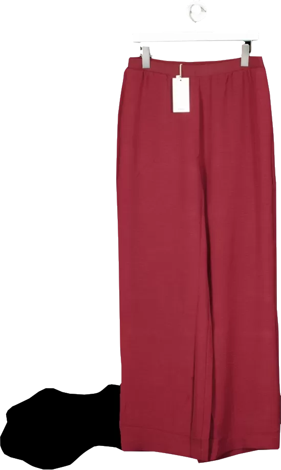 MANGO Red Pocket Jogger Trousers BNWT UK M