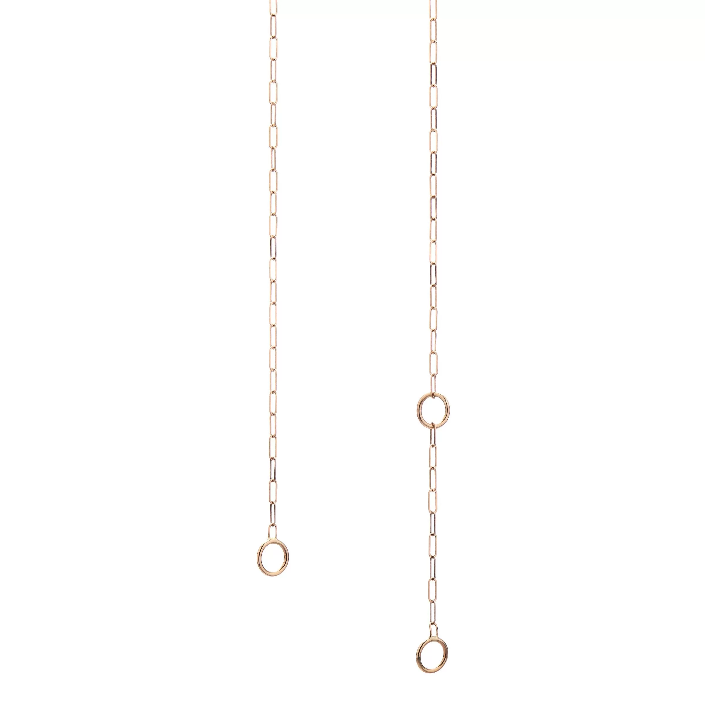 Marla Aaron 14k Yellow Gold Square Link Chain