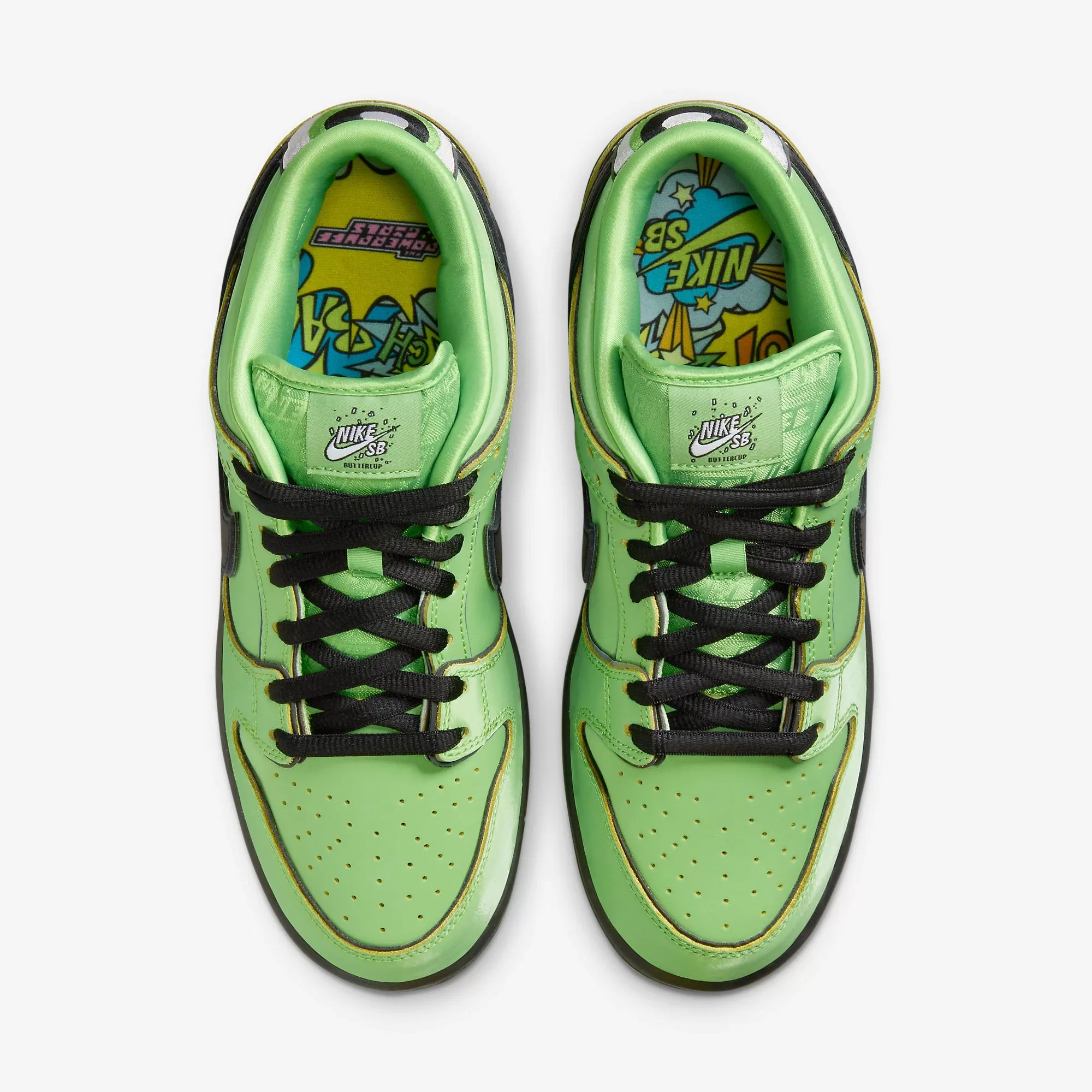 (Men's) Nike SB Dunk Low Pro QS x The Powerpuff Girls 'Buttercup' (2023) FZ8319-300