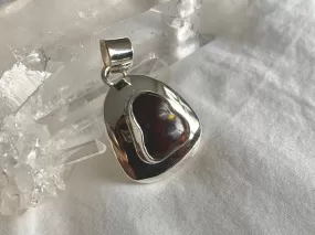 Mexican Fire Agate Medea Pendant - Freeform D