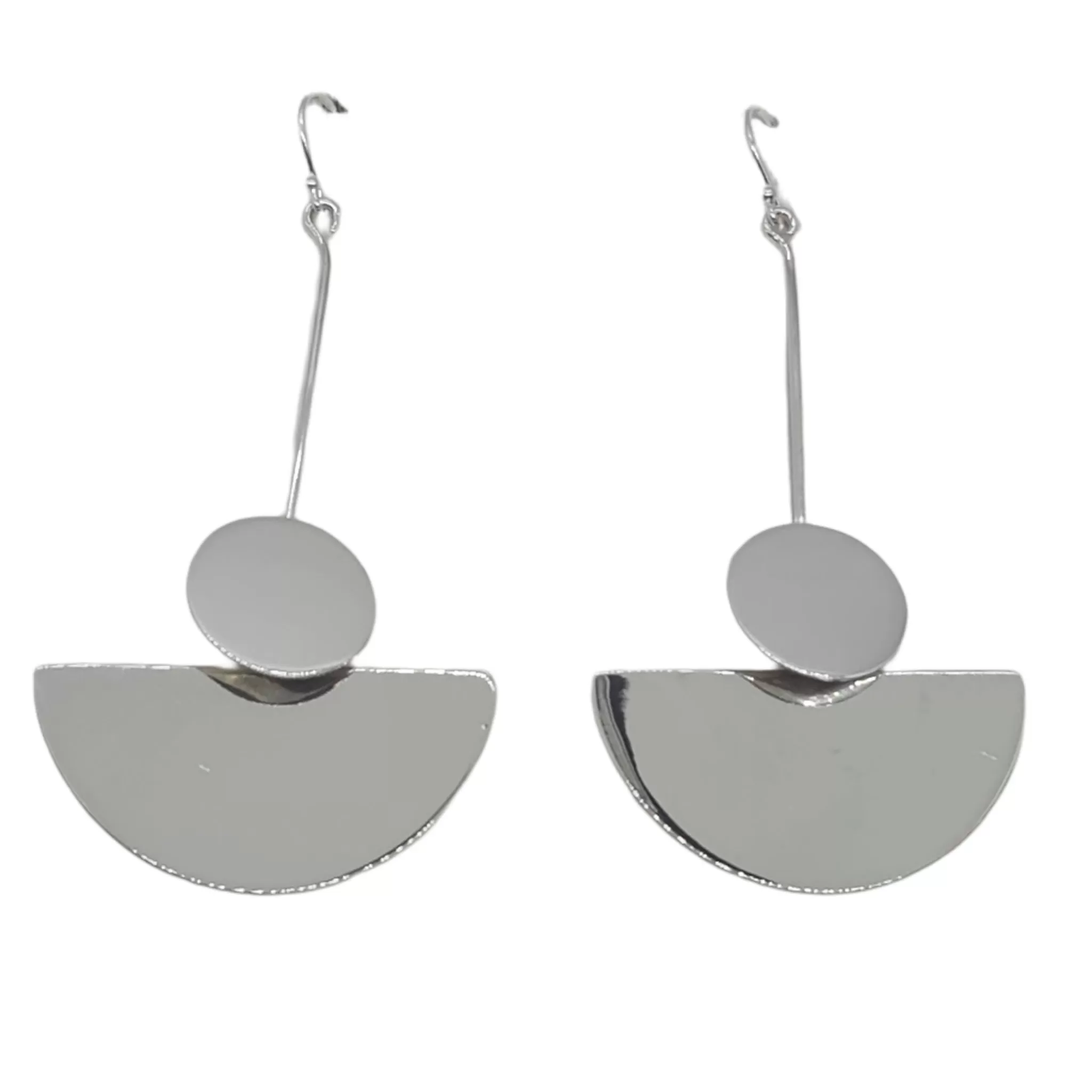 Milano drop earrings Silver