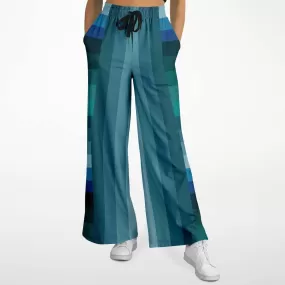 Mykonos Striped Variety Eco-Poly Stretchy Phat Bellbottoms