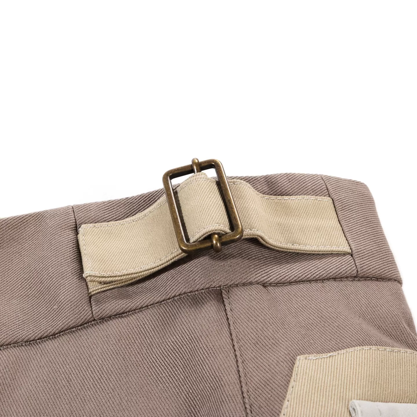 NICHOLAS DALEY TWO POCKET STRAIGHT LEG PANTS KHAKI