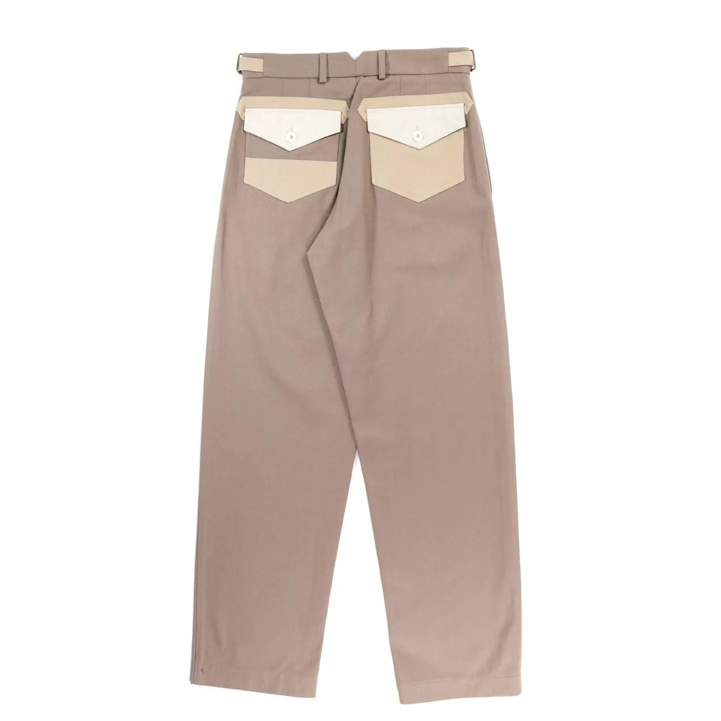 NICHOLAS DALEY TWO POCKET STRAIGHT LEG PANTS KHAKI