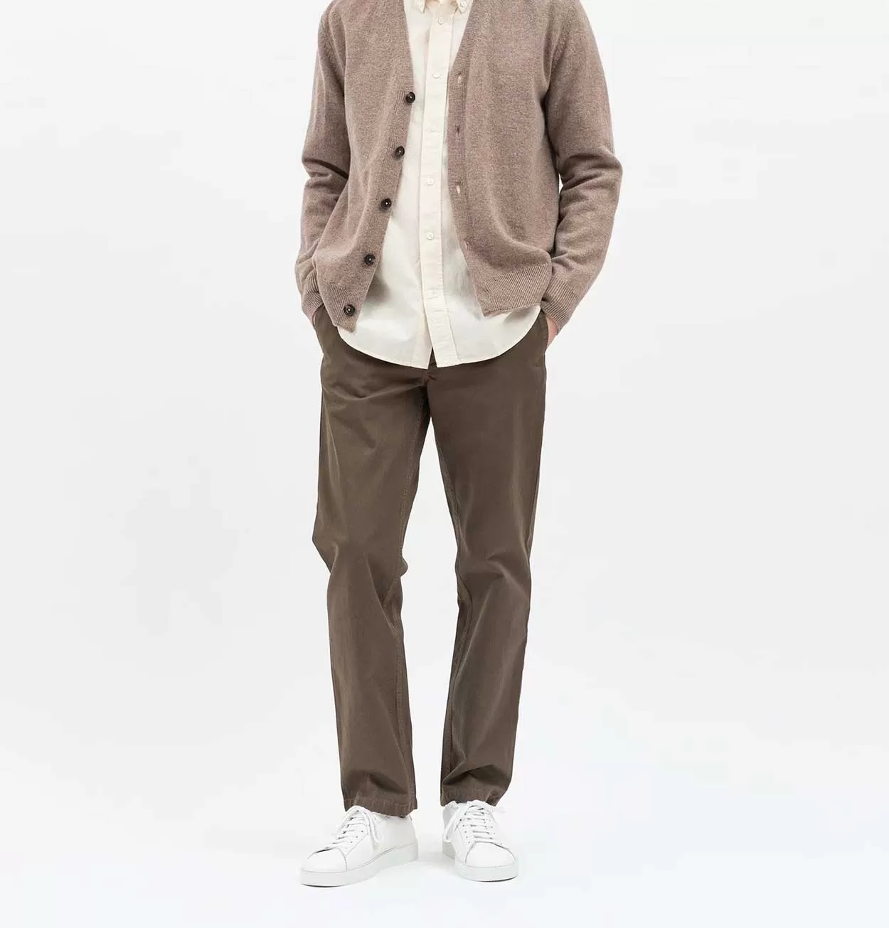 Norse Projects Aros Heavy Trousers in Beech Green