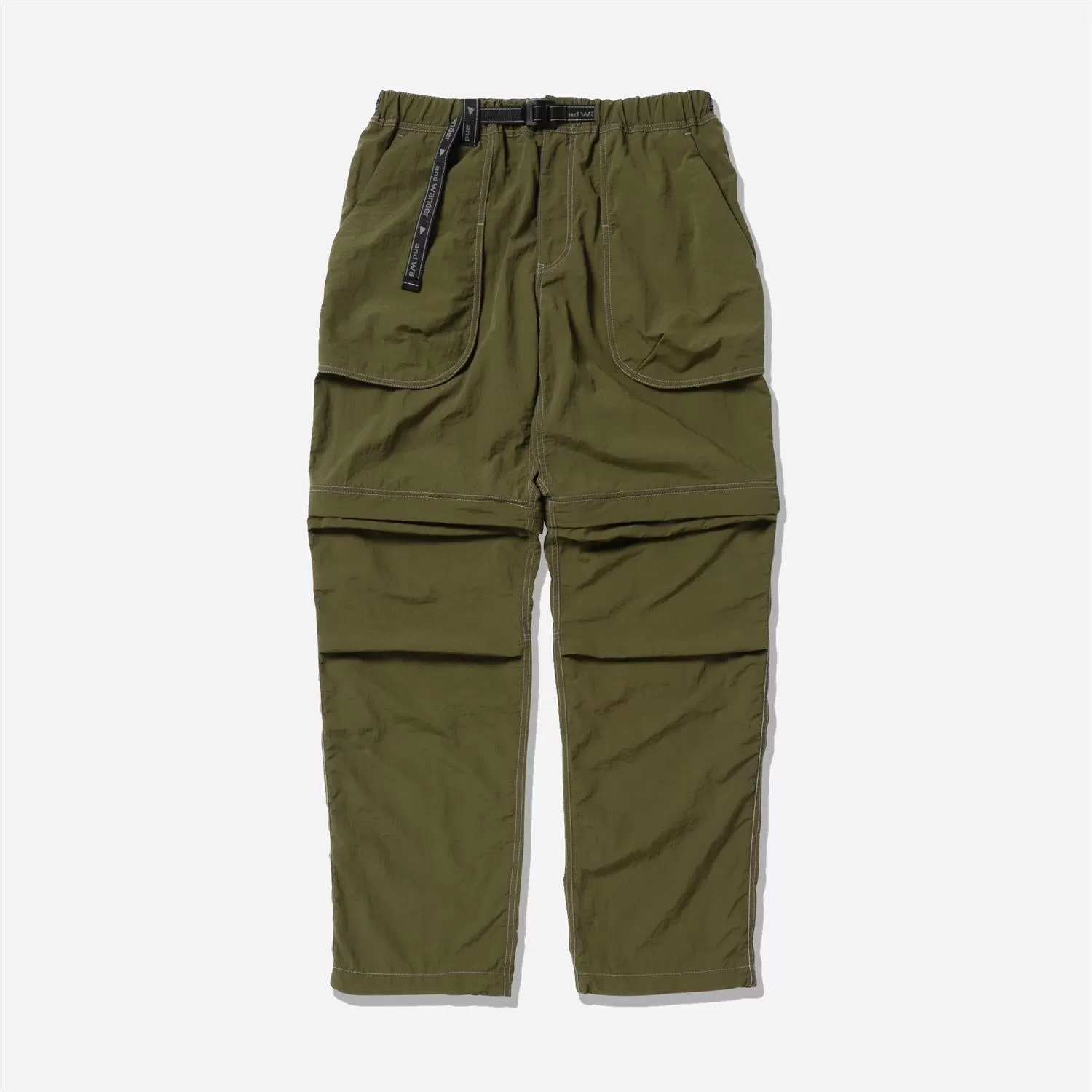 Ny taffeta hiker 2way pants - Dark Khaki