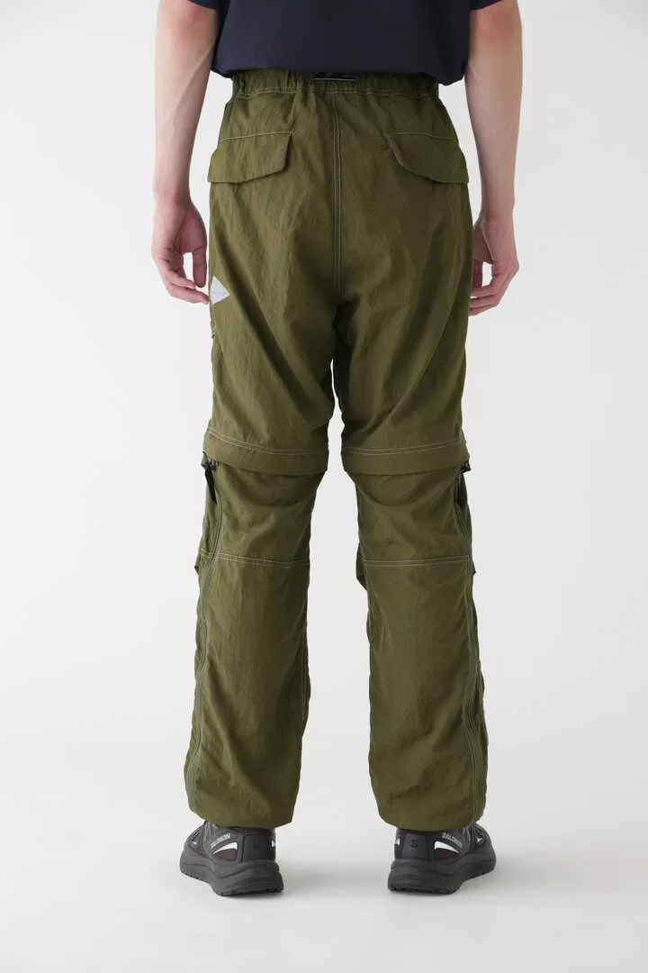 Ny taffeta hiker 2way pants - Dark Khaki