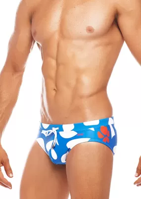 Pacific Swim LoRise Brief (Blue/Red)