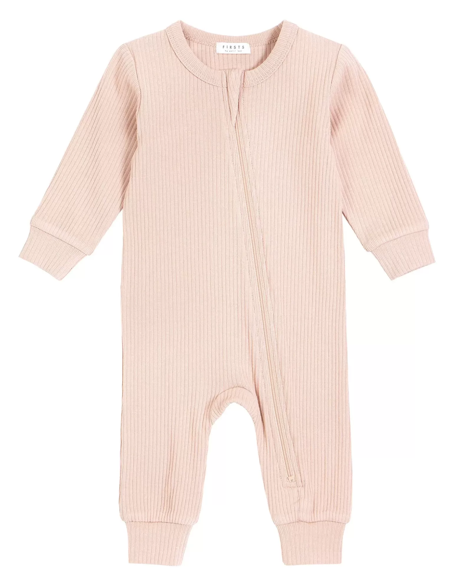 Petit Lem - Light Pink Modal Rib Sleeper