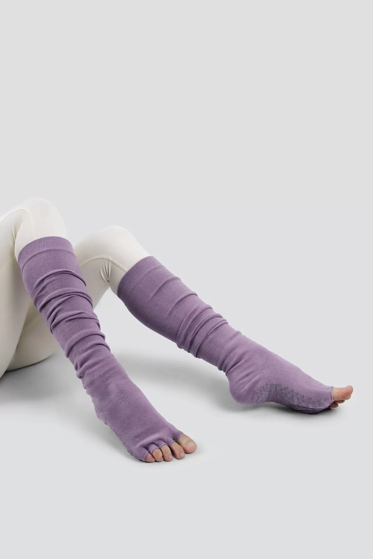 Pilates Anti-slip Over Knee Socks