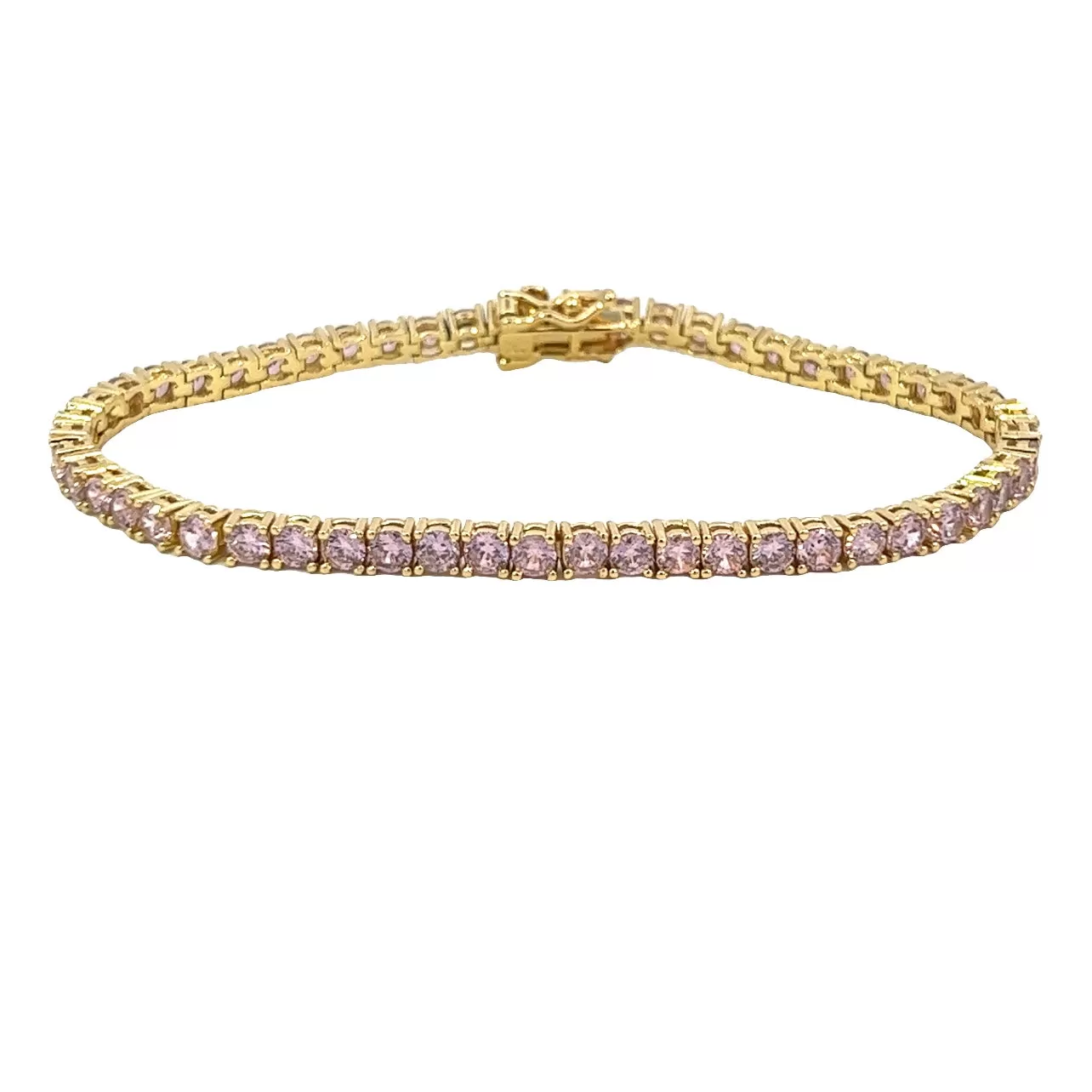 Pinky Tennis Bracelet