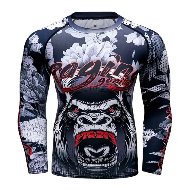 Raging Gorilla Compression Elite Long Sleeve Rashguard